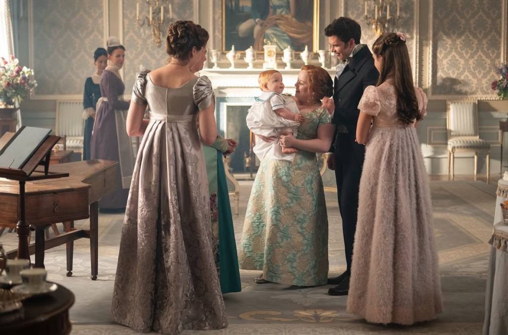 Кадр из сериала «Бриджертоны»